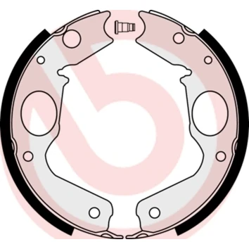 Imagen de BREMBO S 54 518 Zapatas de Freno Mano MITSUBISHI: PAJERO Sport 1 SUV, 2