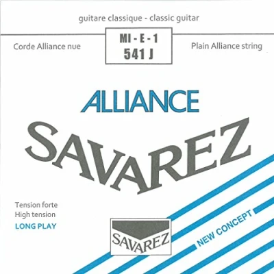 Imagen de Savarez Cuerdas para Guitarra Clásica Alliance HT Classic 541J cuerda suelta Mi1 Carbon high, adecuado juego 540J, 500AJ, 510AJ