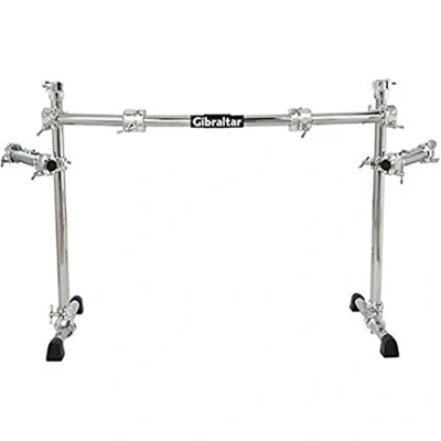 Imagen de Gibraltar Sistemas de rack, rack pack curvado chrome series gcs375 frontal y dos alas laterales curvadas.