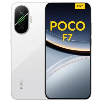 Imagen de Xiaomi POCO F7 Smartphone de 12+256GB, Cámara Sony 50 MP con OIS, Pantalla AMOLED 6,83&#039;&#039; 1.5K a 120Hz, Snapdragon 8s Gen 4, Hypercharge 90W, Cargador no Incluido, Blanco (Versión ES)