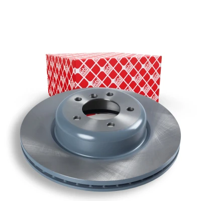 Imagen de FEBI BILSTEIN 105729 Disco de freno Eje delantero 338 26 5 120 ventilación interna revestido altamente carbonizado BMW: 3 Berlina, Coupé, Touring