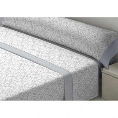 Imagen de D&#039;Or Juego de Sábanas TILA Gris Cama 105 Franela