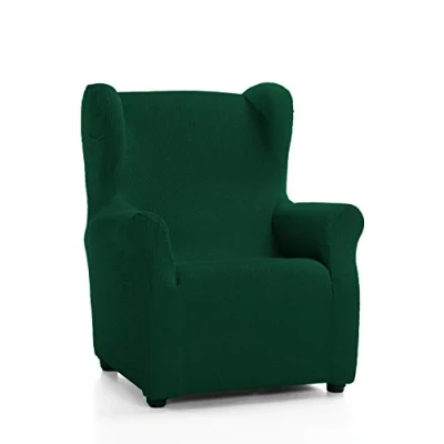 Imagen de MARTINA HOME Funda Sillón Túnez Orejero Verde Botella