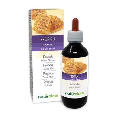 Imagen de Propóleo (Propolis) resina Tintura Madre sin alcohol Naturalma Extracto líquido gotas 200 ml Complemento alimenticio