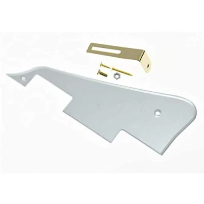 Imagen de Dopro Silver Mirror LP Golpeador de guitarra con soporte dorado para Epiphone Les Paul
