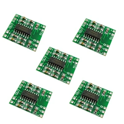 Imagen de Aihasd 5PCS Super Mini Tablero amplificador PAM8403 2 x 3W D clase Digital 2,5 5V USB potencia