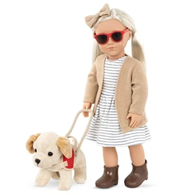 Imagen de Our Generation BD31321C1Z Muñeca 46 cm con perro Marlow
