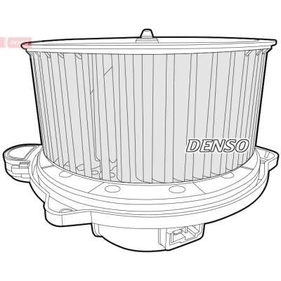 Imagen de DENSO DEA43005 Ventilador de Calefacción para vehíc. con volante a la izquierda