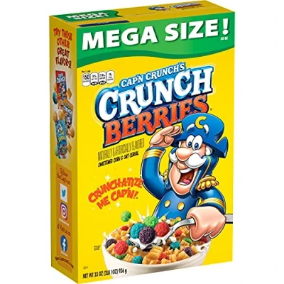 Imagen de Cap&#039;n Crunch Bayas crujientes, tamaño grande, 935.5 g