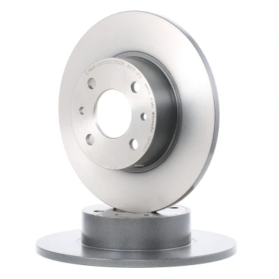 Imagen de BREMBO COATED DISC LINE 08.3126.11 Disco de freno 251 10 4 macizo revestido con tornillos FIAT: Stilo Multi Wagon, Hatchback, BRAVO 2 norauto,