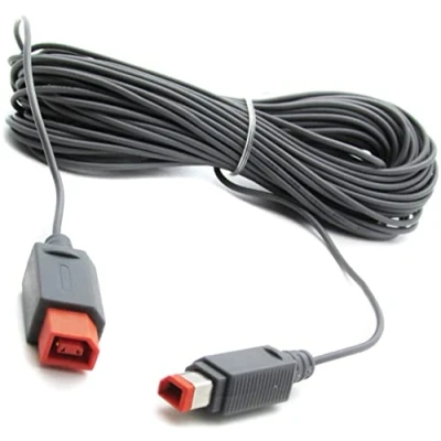 Imagen de Link e ®: cable de 4,5 m extensión la barra sensores (barra con cable) en Nintendo Wii