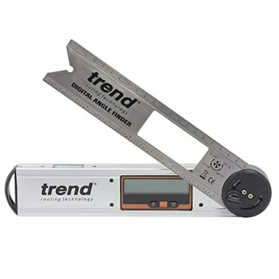 Imagen de Trend Buscador de ángulo digital: Para medir, comprobar, marcar y transferir biseles, ingletes e inclinaciones, DAF/8
