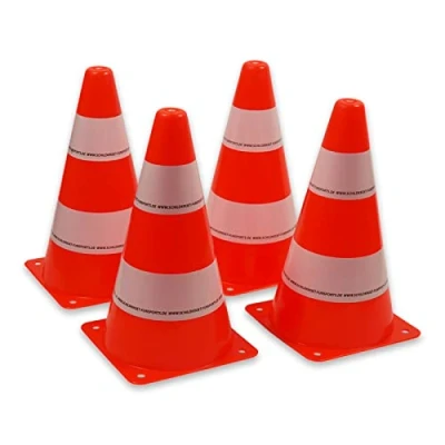 Imagen de Schildköt Funsports Set de 4 Pilones Marcación, Conos Tráfico, 970134