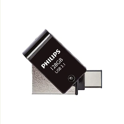Imagen de Philips USB Flash Drive 2 in 1 128GB, USB3.1, C