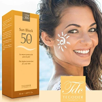 Imagen de Tegoder Cosmetics Sunblock Spf 50 ml