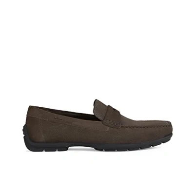 Imagen de Geox U Moner W 2Fit D, Mocasines para Hombre, Marrón (Dk Brown) , 43 EU