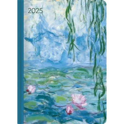 Imagen de Ladytimer Monet 2025 Taschenkalender A6 (10,7x15,2 cm) Weekly 192 Seiten Notiz Buch Termin Planer Alpha Edition