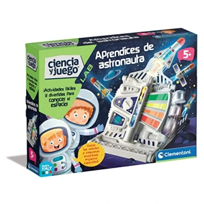 Imagen de Clementoni, Ciencia Junior, Aprendices de Astronauta, Juego Educativo Ciencias, Aprende Astronomía, Juguete niños 5 años, en español (55484)