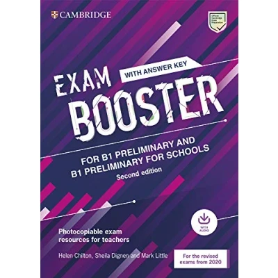 Imagen de Exam Booster for Preliminary and Schools with Answer Key Audio The Revised 2020 Exams Second Edition: Photocopiable Resources Teachers (SIN COLECCION)