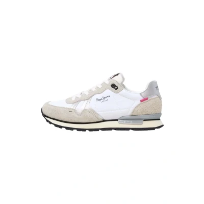 Imagen de Pepe Jeans BRIT FLY Zapatillas, Mujer, Talla: 36, Off white Zapatos
