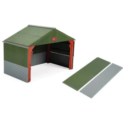 Imagen de Britains Salón de máquinas, Accesorios Juguete, Juguetes Granja para niños, Tractor, Compatible con a Escala 1:32, Adecuado coleccionistas y niños Partir 3 años