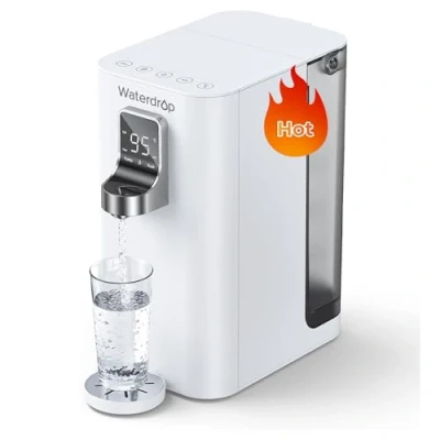 Imagen de Waterdrop K19 H Purificador de Agua Ósmosis Inversa Doméstica, Caliente Dispensador, a Temperatura Ambiente y Entre 45C 95C