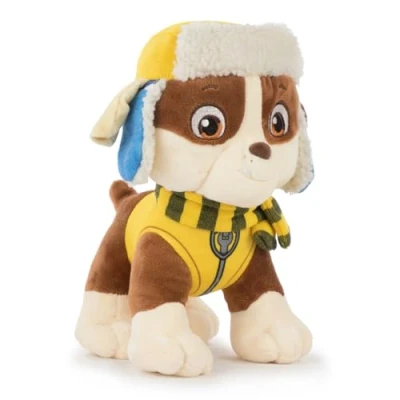 Imagen de Play by Peluche Patrulla Canina Paw Patrol 28cm 760023918 (Rubble)