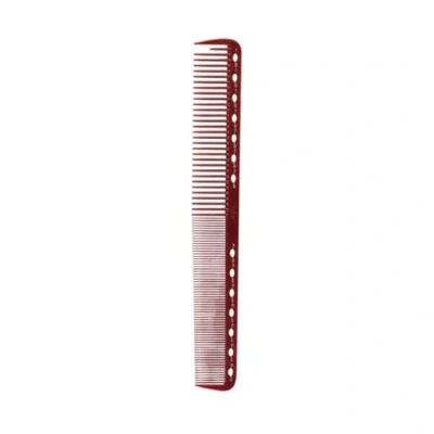 Imagen de Peine de Permanente Peines for el cabello Cepillo peluquería profesional corte pelo plano color caramelo Herramienta Peinado cuidado del largo(Red)