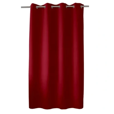 Imagen de Disfrute de Home con 8 Blackout Cortina Ojales poliéster Gris 140x180 cm