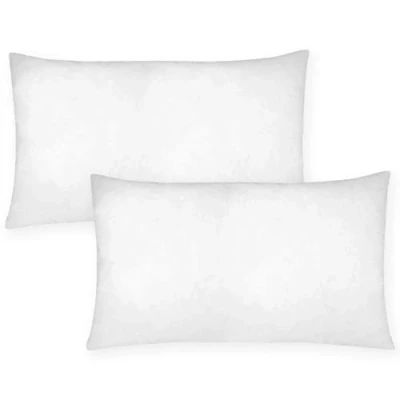 Imagen de MERCURY TEXTIL Relleno de Cojin Super Suave Mullido, Antialergico, Fibra Hueca Alta recuperacion, para Cualquier Tipos Fundas (2, 40X60 CM)