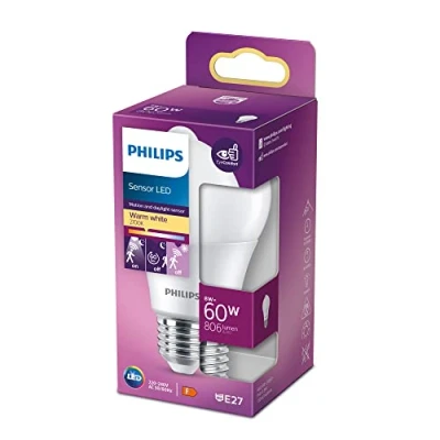 Imagen de Philips Lighting 929002058731 Bombilla LED, Con Sensor de Movimiento, 1 Unidad (Paquete 1)