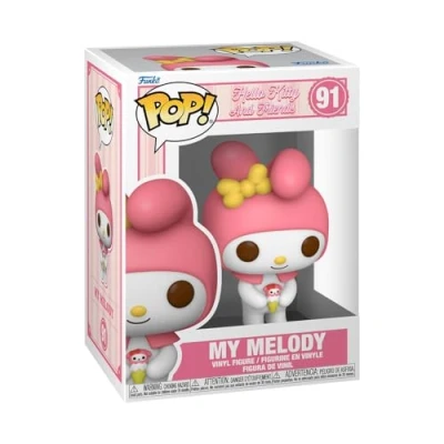 Imagen de Funko Pop! Sanrio: HK My Melody Hello Kitty Figura de Vinilo Coleccionable Idea Regalo Mercancia Oficial Juguetes para Niños y Adultos Cartoons Fans Muñeco Coleccionistas