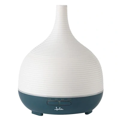 Imagen de JATA JEHU5408 Humidificador Aceites. Difusor de Aromas con Temporizador. Luz Nocturna 7 Colores. Ambientador. 300 ml