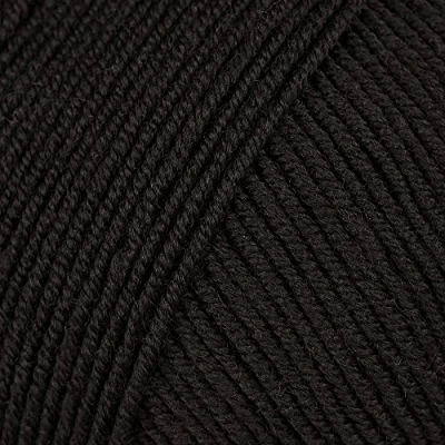 Imagen de Superwash Hilo de lana merino Drops Baby Merino, peso deportivo, 5 capas, 1.8 onzas, 191 yardas, la cantidad es por 1 artículo (21 negro)