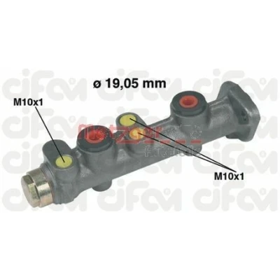 Imagen de METZGER 202 028 Cilindro Maestro de Freno 19,1 CIFAM SEAT: Marbella Hatchback, FIAT: Uno Panda I Hatchback