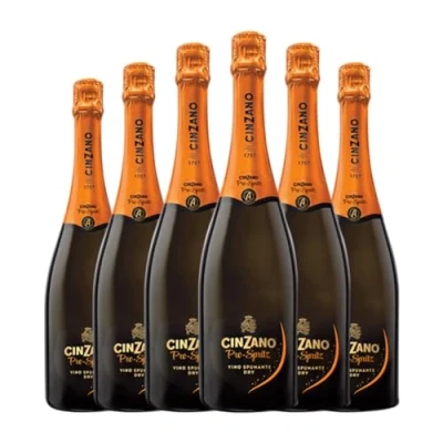 Imagen de Cinzano Pro Spritz Glera Seco Italia 75 cl Espumoso blanco (Caja de 6 Botellas cl)