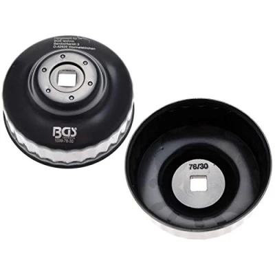 Imagen de BGS 1039 76 30 Cazoleta para filtros de aceite caras Ø mm Ford Motorkraft
