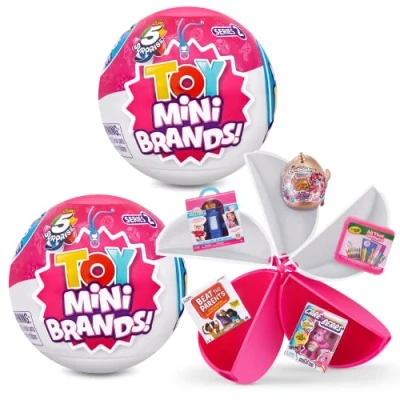 Imagen de 5 SURPRISE Toy Mini Brands Series 2 Capsule Collectible (2 Pack) by ZURU