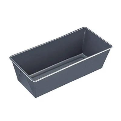 Imagen de Westmark Molde para pasteles rectangulares, Longitud: 25 cm, Con revestimiento antiadherente, Acero laminado en frío, Back Klassiker, Antracita, 31842270