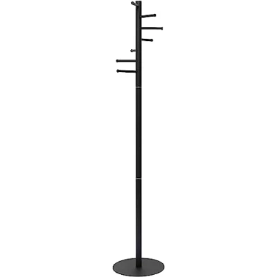 Imagen de MAUL perchero de pie MAULcaurus, estable y ahorra espacio, optima para entradas, oficinas o en casa, color negro