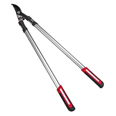 Imagen de Amig Tijera de Poda a Dos Manos Mango Aluminio y Hoja recubierta Teflón 80 cm corte Bypass Capacidad 38 mm Para Ramas Verdes Húmedas Árboles Arbustos