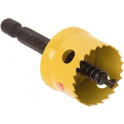Imagen de Starrett CSC029 Corona perforadora Bi Metal CORDLESS, Amarilla, 29 mm