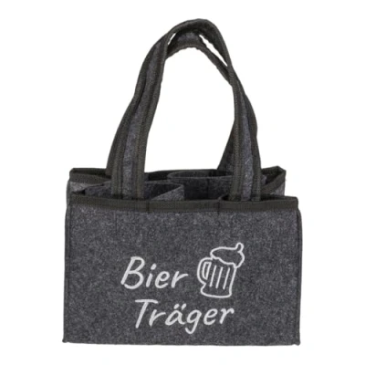 Imagen de Out of the blue Portabotellas para 6 Botellas, Gris, Bolsa Botellas