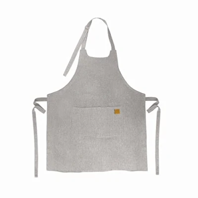 Imagen de Lacor 60082 Delantal de cocina Unisex, con un diseño sencillo, elegante e original , medidas 68x83 cm, Color Gris Jaspeado