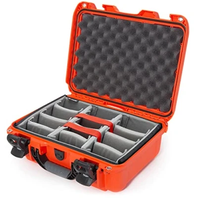 Imagen de Nanuk Funda rígida Impermeable 920 con separadores Acolchados, Color Naranja