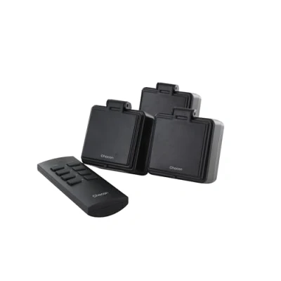 Imagen de Chacon Juego de 3 mini enchufes exterior on/off (3000w fr) 54672