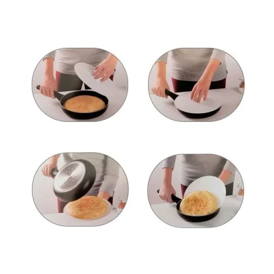 Imagen de Tapa Plastico Giratortillas Oryx Ø 29cm. (Tapa Vuelve Tortillas, Giratortillas, Gira Tortillas)