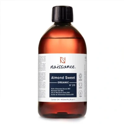 Imagen de Naissance Aceite De Almendras Dulces Prensado en Frio BIO (No 215) 450ml Hidratante Natural Ecológico Pelo, Uñas, Cuerpo, Piel