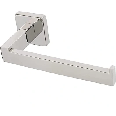Imagen de YUET Percha de Papel higiénico Acero Inoxidable con Acabado Cromado, Soporte montado en la Pared, Tornillos Montaje para baño