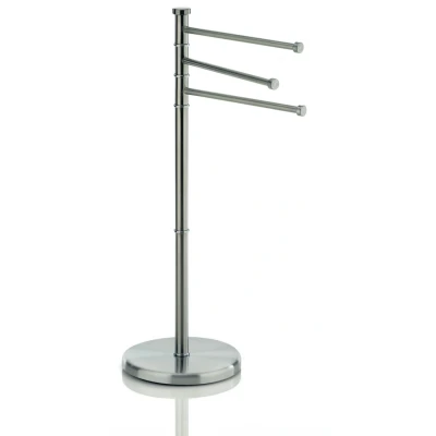 Imagen de Kela 18958 Swing Toallero Triple con Base, Color Plateado
